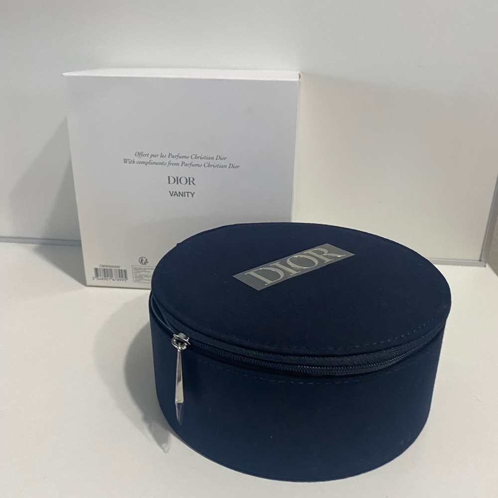 Dior Vanity Case for makeup Cosmetics jewelry  great for holiday gifting